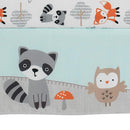 Bedtime Originals Woodland Friends Animals Mint/Gray 5-Piece Crib Bedding Set by TinyTreasures Baby Boutique