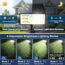 Solar Spot Lights Outdoor, 2 Pack Outdoor Solar Lights for Yard Waterproof, 4 Lighting Modes Solar Landscape Spotlights, Auto On/Off Solar Powered Flood Lights Garden Pathway (Cool White) by CozyNest Decor
