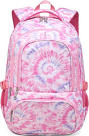 BLUEFAIRY Kids Backpack for Girls Elementary Primary Middle School Bags for Aged 8-10 for Teens Childs Bookbags Back to School Book Bags Gifts Mochilas para Niñas de 6 7 8 9 10 Años Tie-dye Pink by TinyTreasures Baby Boutique