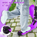GLAMUP Kids Scooter, 2-in-1 Folding Kick Scooters, Adjustable Height, Safety Lock, 3 Wheel Kick Scooter for Boys and Girls Ages 3-14 by TinyTreasures Baby Boutique