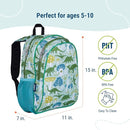 Wildkin 15-inch Kids Backpack – Durable, Padded, Adjustable for School & Travel - Dinomite Dinosaurs by TinyTreasures Baby Boutique