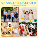 SUN EIGHT Toddler Backpack for Boys & Girls - Lightweight Kids Backpack for Preschool,Kindergarten & Travel,Cute Animal Design,Durable Small School Bag for Daycare (Ages 2-5) by TinyTreasures Baby Boutique