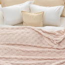 Bedsure GentleSoft Blankets Queen Size for Bed - Super Soft Cozy Blanket for Women Men Girls, Large Fuzzy Fleece Throw for Bedroom Decor, Light Pink, 90x90 Inches by CozyNest Decor