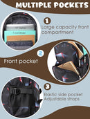 BLUEFAIRY Kids Backpack for Boys Elementary Primary School Bags for Childs Black Bagpack Book Bag Back to School Gifts for Son Mochilas Escolares para Niños 17" Large Compartment Black/Red by TinyTreasures Baby Boutique