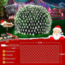 KNONEW Christmas Net Lights 360 LEDs 13ft x 9.8ft Outdoor Mesh Lights Connectable Waterproof 8 Modes & Timer Plug-in Net Fairy Lights for Bushes Garden Party Wedding Holiday,Cool White by GreenHaven Gardens