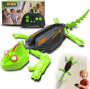 Wall Climbing RC Chameleon Toy for Kids, Rechargeable Remote Control Lizard Toy with LED Eyes, Dual Mode Floor & Wall Driving, Gift for Boys Girls Ages 3+ by TinyTreasures Baby Boutique