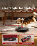 Yeedi M12 PRO+ Robot Vacuum and Mop, 11000Pa Strong Suction, ZeroTangle Technology, TruEdge Deep Mopping, Auto Mop Washing/Drying, Auto-Lift Mopping, Mini Omni Station, Black by CozyNest Decor
