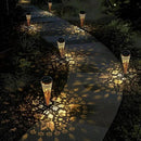 KAIXOXIN Solar Garden Lights, Metal Hummingbird Pathway Lights, Outdoor Landscape Lighting for Patio, Backyard, Walkway (Hummingbird, 4) by GreenHaven Gardens