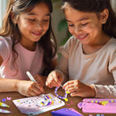 Imagimake Unicorn Craft Kit | 20+ Mess Free Activities | Bracelet Making Kit, Magnetic Board Princess Dress Up, Unicorn Stickers and More | 5,6,7,8 Year Old Girl Birthday Gift | Crafts for Girls 8-12 by TinyTreasures Baby Boutique