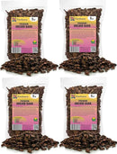 New Zealand Pinus Radiata Bark - 20 Quart - Organic Hand Mixed New Zealand Orchiata Pine Bark for Orchids - Medium Chips 9-12mm - (4 Bags of 5 Quart) by GreenHaven Gardens