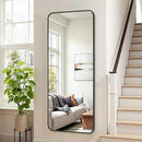 Bathroom Mirror 72" x 30", Large Rectangle Wall Mirror, Black Metal Frame Wall Mounted Mirrors for Bathroom, Vanity, Bedroom, Entryway Decor(Horizontal/Vertical) by CozyNest Decor