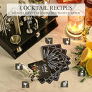 Bartender Kit Cocktail Shaker Set with Stand 17-Piece Bar Tool Bar Set for Drink Mixing Home Bartending Kit Bar Cart Accessories: Martini Shaker, Mixer Spoon, Jigger, Muddler, Strainer & Recipes Gifts by CozyNest Decor