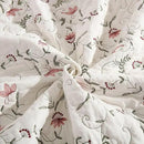 MarCielo 3-Piece 100% Cotton Oversized Bedspread Lightweight Quilt Coverlet Embroidery Farmhouse Bedding Set (TC Soft White,Oversized Queen (100"x106")) by CozyNest Decor