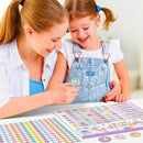 Reward Chart for Kids,Magnetic Behavior Chore Chart for Kids at Home,26 Little Hose Chore Charts,1960 Diamond Stickers,56 Reward Stickers,Incentive Chart to Develop Responsibility and Good Habits,Pink by CozyNest Decor
