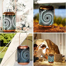 Solar Lanterns Outdoor Hanging Lantern Metal Waterproof LED Lantern with Solar Powered Garden Patio Decorations Decor Lantern with Handle Christmas Gift Idea by GreenHaven Gardens