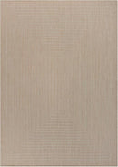 Adiva Rugs Outdoor Indoor Area Rug, Weather Resistant, Easy to Clean, Stain Resistant Floor Mat for Dining Room, Backyard, Deck, Patio (Natural Beige, 2'6" x 7') by CozyNest Decor
