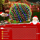 KNONEW Christmas Net Lights 360 LEDs 13ft x 9.8ft Outdoor Mesh Lights Connectable Waterproof 8 Modes & Timer Plug-in Net Fairy Lights for Bushes Garden Party Wedding Holiday,Multicolor by GreenHaven Gardens