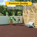 Marine Carpet,6 FT x 23 FT Brown Indoor Outdoor Carpet 0.2" Thick Boat Carpet with Water-Proof TPE Backing, Non-Slide Outdoor Marine Carpet Roll for Home, Patio, Porch, Deck by CozyNest Decor