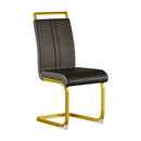 Side Dining Room Chair, Padded Seat High Back by Unique Piece Furniture