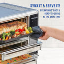 PowerXL SmartSynx Dual Door Oven, 8 Quick-Touch Cooking Presets including Air Fry, Toast, Bake, Broil, Reheat and More, Cook 2 Different Foods at the Same Time, Large Capacity & Adjustable Temperature by CozyNest Decor