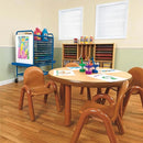 Angeles Value Line Multi-Section Storage, Classroom Shelves and Daycare Furniture, Construction Paper Organizer, 48" L x 12" W x 36" H by TinyTreasures Baby Boutique