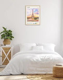 HesenDot Natural OAK Wood Framed Paris City Wall Art,12x16in Iconic Scenery Canvas Wall Print Posters,Classic Urban Landmark Wall Decor for Living Room,Bedroom,Office Gallery Set of 1 by CozyNest Decor