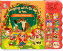 GO GO 9 Fairy Tale Songs: Interactive Sound Book, Musical Books for Toddlers 1-3, Talking Books for Toddlers 1-3, Music Books for Toddlers 1-3, Baby Music Book, Sing Along Books, Baby Book with Sounds by TinyTreasures Baby Boutique