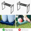Patented Garden Kneeler and Seat Heavy Duty, Upgraded Garden Bench with Thicker Wider Soft Detachable Kneeling Pad, with 2 Tool Store Pouches, Nice for Mother Father Gardeners by GreenHaven Gardens