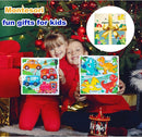 Wooden Puzzles for Toddlers 2-4 ，Vehicle & Dinosaur Toddler Puzzles Age 2-3，Toddler Toys for 2 3 Years Old Girls Boys，Montessori Learning Gifts for 2-3 by TinyTreasures Baby Boutique