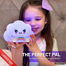 Lumipets Remote Control Silicone Night Light for Kids - Cloud Design with 9 Soft Colors & Sleep Timer - Rechargeable, Battery-Operated Lamp for Bedroom | Baby Nursery, Toddler, Girls, Boys by TinyTreasures Baby Boutique