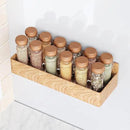 Magnetic Spice Rack for Refrigerator, Kitchen Organizer and Storage Shelf, Woodgrain (4 Pack)… by CozyNest Decor