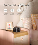 Dreamegg White Noise Machine - Sound Machine for Adult Baby Kid, Noise Machine for Sleeping with 24 Calming Sound, Ambient Nightlight, Continuous or Timer, Loud Sleep Machine for Home Nursery Office by TinyTreasures Baby Boutique