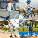 BOSONER Kids/Youth Knee Pad Elbow Pads for Roller Skates Cycling BMX Bike Skateboard Inline Rollerblading, Skating Skatings Scooter Riding Sports by TinyTreasures Baby Boutique