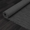 Washable Indoor Outdoor Rug 6x9 Weather Resistant Area Rugs Modern Solid for Porch Deck Balcony Backyard Patio Outside Carpet (6 X 9 Dark Grey) by CozyNest Decor