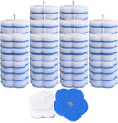 Toilet Bowl Wand Refills 80 Pcs Disposable Toilet Brush Cleaning Sponges Heads Not Compatible with Other Wand by CozyNest Decor