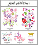 Decor Designs Decals Girls Nursery Baby Grey and Pink Elephant Custom Name Personalized Wall Decal Sticker for Playroom Decor or Baby's Room (Multi-Sizes) (Name, Without Initial) by TinyTreasures Baby Boutique