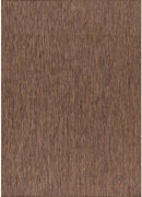 Washable Indoor Outdoor Rug Weather Resistant Carpet Modern Solid for Porch Deck Balcony Backyard Patio Rug 8x10 Gold Brown by CozyNest Decor