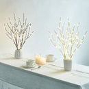 Birchlitland Lighted Brown Branches 18IN 70L Warm White Fairy Lights, LED Willow Branch Lights with Timer Battery Operated for Home Bedroom Living Room Vase Decoration by CozyNest Decor