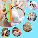 SIKEMAY 100 PCS Toothbrush Holder Bulk, Toothbrush Case Cover, Portable Plastic Dust Proof Breathable, Holder for Travel, Bathroom, Indoor, Outdoor, Trip, Camping, School by CozyNest Decor