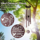 25''Wind Chimes,Best Friend Birthday Gifts for Women, Woman, Thanksgiving,Christmas Day Gifts Ideas for Friendship Rreminder. by CozyNest Decor