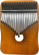 Kalimba Thumb Piano, 21 Keys, Musical Instruments Gift Set with Tune Hammer, Music Book, Carrying Bag by TinyTreasures Baby Boutique