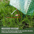 47.2" *14.6" *13.4" Foldable Garden Row Accelerator Plants Cover for Raised Garden Bed, Mini Greenhouse Cover with Two Air Hole and Breathable Mesh, Frost Cover for Plant Vegetable Seedling Protector by GreenHaven Gardens
