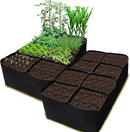 CJGQ 2 Pack Fabric Raised Garden Bed 6x3x1ft Garden Grow Bed Bags for Growing Herbs, Flowers and Vegetables 128 Gallon… by GreenHaven Gardens