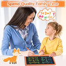 LCD Writing Tablet for Kids 12 Inch, Kids Learning Toys Drawing Pad for Girls Boys, Erasable Doodle Board for Toddlers 3 4 5 6 7 8 Year Old Travel Essentials, Christmas Birthday for Kids - Orange by TinyTreasures Baby Boutique