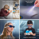 National Geographic Spy Science Kit - Kids Spy Activity Set, Complete 10 Secret Missions with Gadgets for Kids and Gear, Detective Kit, Science Kits, Pretend Play, Spy Halloween Costume by TinyTreasures Baby Boutique