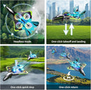 4DRC V31 Foam RC Planes Remote Control Airplanes for Kids Adults 8-16, Remote Control Planes Fighter Jet with Light, 360° Flip Fighter Jet Toy, Gravity Sensing, Stunt Roll, Gifts for Kids Boys by TinyTreasures Baby Boutique