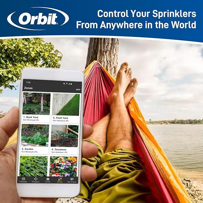 Orbit 57925 B-hyve 8-Zone Smart Indoor Sprinkler Controller, photo 2 of 7