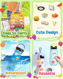 Benresive Reusable Sticker Book for Toddlers 2-4 Years, Fun Travel Stickers for Kids, Waterproof Sticker Books for Toddlers 1-3, Crafts Activities for Todddlers 1-3 2-4 3-5 - Kitchen by TinyTreasures Baby Boutique