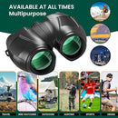 12x30 Compact Binoculars for Adults and Kids, High Power Lightweight Small Binoculars with Phone Adapter for Cruise Ship Hiking Bird Watching Sports Safari Viewing Football Sports Concert by TinyTreasures Baby Boutique