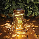 Bee Solar Lanterns Outdoor Waterproof, Metal Hanging Lights Decorations for Garden Yard Lawn Patio, Unique Bee Gifts for Women Mom Grandma Aunt Mother in Law Christmas by GreenHaven Gardens